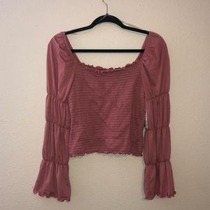 Rewash Mauve crop top